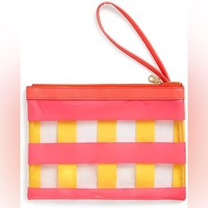 ban.do Get It Together Leatherette Wristlet Pouch, 10" x 7"